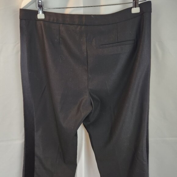 Maje wool blend pants with side satin side M(38) in EUC - Picture 5 of 9